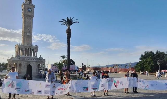 İzmirli minik ellerden Filistinli çocuklara destek