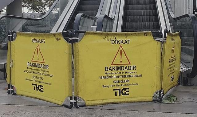 İzmit’teki yürüyen merdivene motor tadilatı