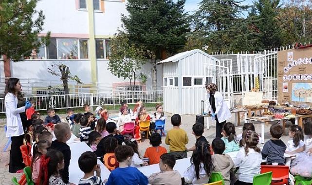 Kahramankazan Belediyesi Kreş ve Gündüz Bakımevi’nde yöresel lezzetler etkinliği düzenlendi.
