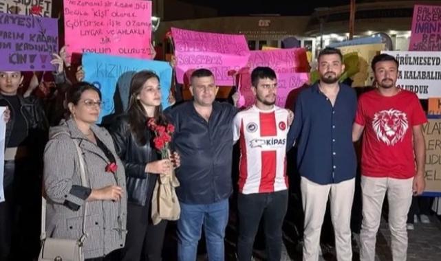 Kahramanmaraş kadına yönelik şiddete karşı tek yürek oldu