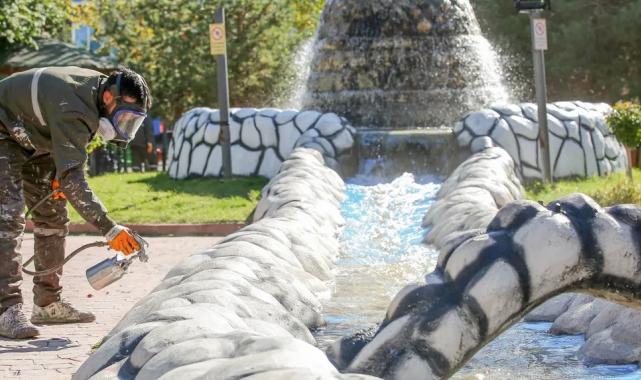 Keçiören’in parkları yenileniyor