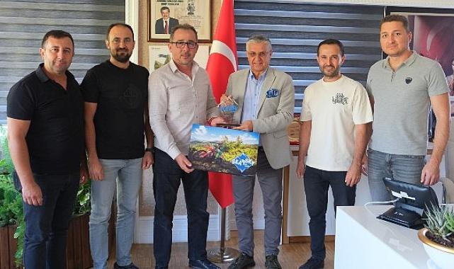 KEMK Başkanı Özdemir’den Başkan Topaloğlu’na teşekkür ziyareti