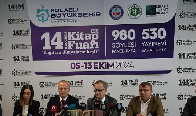 Kocaeli Kitap Fuarı 14. kez kitap dostlarıyla buluşacak Hedef 1 milyon ziyaretçi