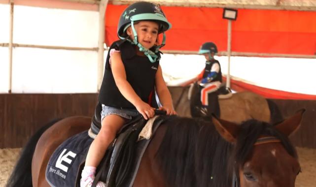 Kocaeli’de 20 bin çocuk binicilik sporuyla tanıştı