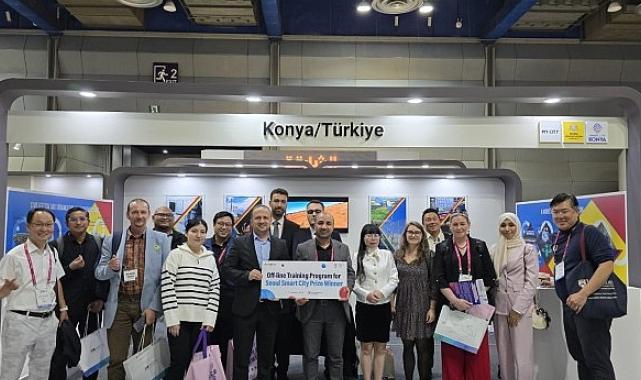 Konya Büyükşehir’in Akıllı Şehir Projeleri Seul’deki Akıllı Şehir Fuarı’nda İlgi Gördü