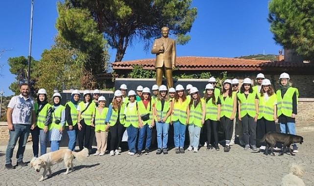 KTÜN Mimarlık Öğrencileri Ödemiş ve Birgi Evleri İçin Çalışıyor