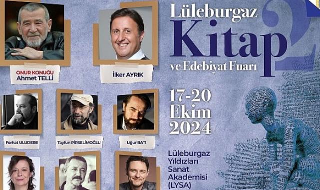 Lüleburgaz 2’nci Kitap ve Edebiyat Fuarı 17 Ekim’de başlıyor