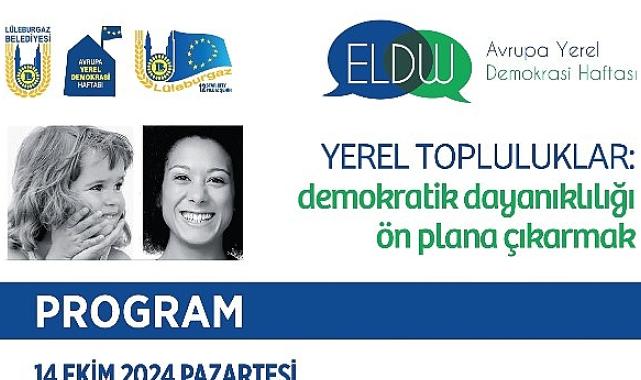 Lüleburgaz’da Avrupa Yerel Demokrasi Haftası etkinlikleri başlıyor