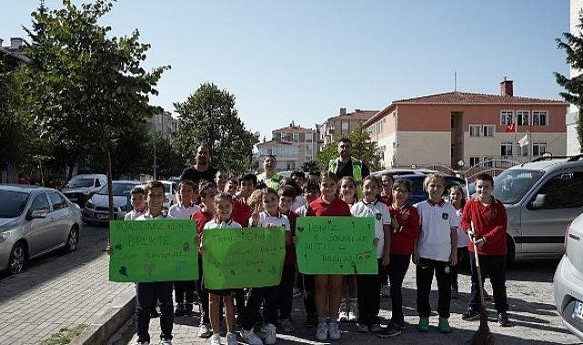 Lüleburgaz’da her şey temiz sokaklar mutlu yarınlar için