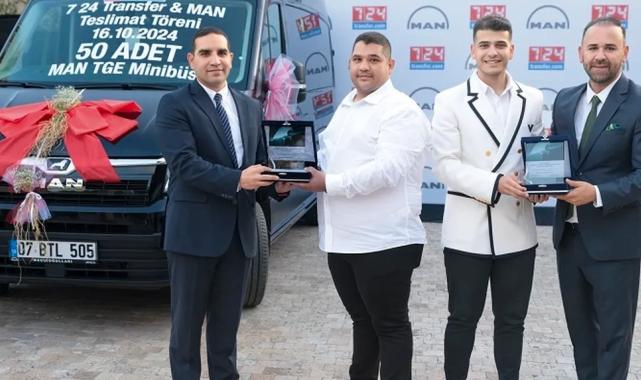 MAN toplu teslimatını Antalya’da yaptı
