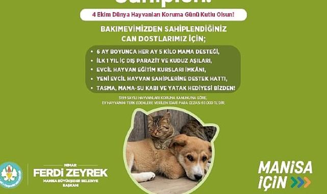 Manisa Büyükşehir Belediyesinden Örnek Proje “Yeter ki Sahiplen!”