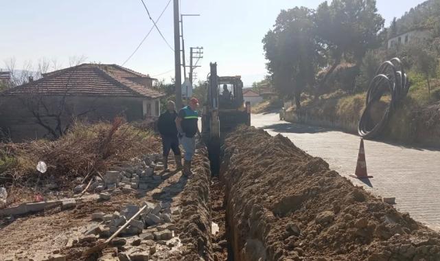 Manisa’da bir bölgeye daha sağlıklı ve kesintisiz içme suyu hattı