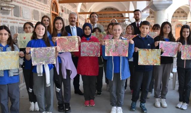 Manisa’da değerler eğitimi ile geleneksel el sanatlarına yolculuk