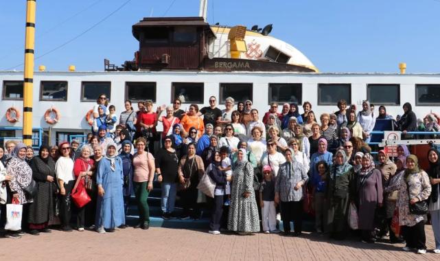 Manisalı kadınlara Büyükşehir’den özel körfez turu