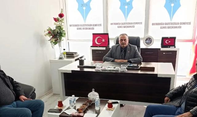 Mesut Demir ve İsrafil Avcı’dan Ağrı’da OGC Genel Başkanı Aydın’a ziyaret