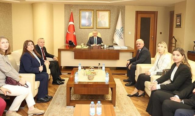 MHP İl Başkanı Batı ve yönetimi, Başkan Büyükakın’ı ziyaret etti