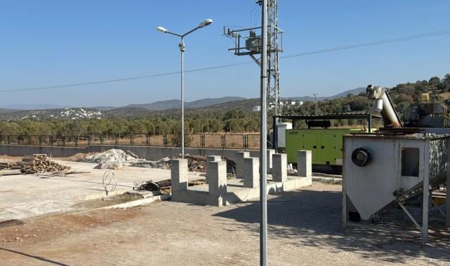 Muğla’da, Mumcular Atıksu Arıtma Tesisinin yüzde 25’ini tamamladı