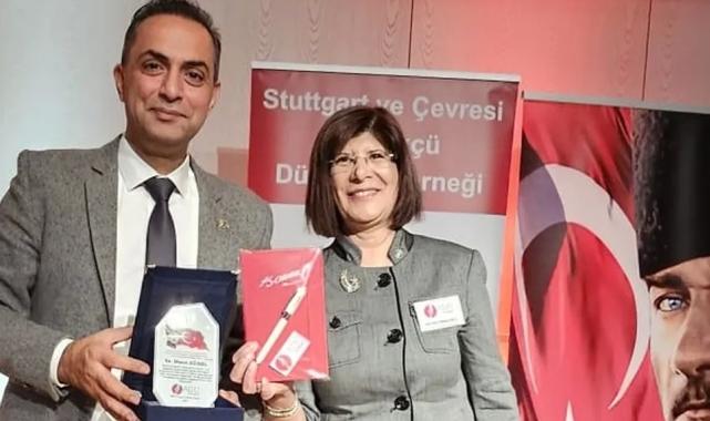 Murat Ağırel Almanya’da ADD’nin onur konuğu oldu