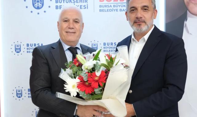 MÜSİAD Bursa’dan Büyükşehir Belediye Başkanı Mustafa Bozbey’e ziyaret