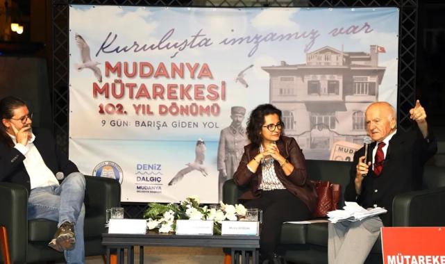Mütareke Günleri söyleşi ile Mudanyalılar zaman yolculuğuna çıktı