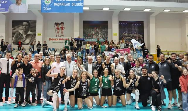 Nilüfer Belediyespor Eker’den ilk galibiyet