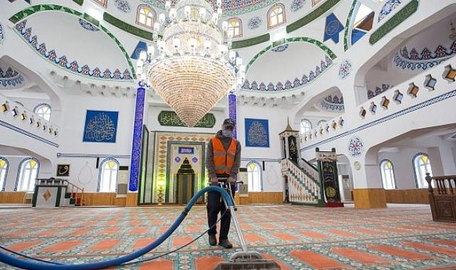 Nilüfer’deki 137 ibadethanede detaylı temizlik