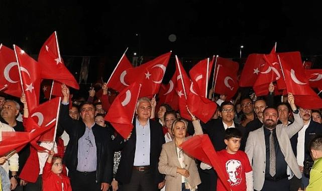 Ödemiş Cumhuriyet için tek yürek oldu