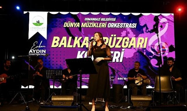 Osmangazi’de Balkan rüzgarı esti