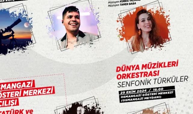 Osmangazi’de Cumhuriyet Bayramı coşku dolu kutlanacak