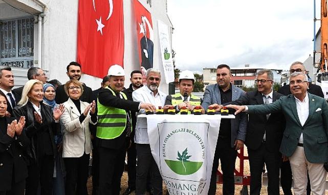 Osmangazi’de yeni kreşin temeli atıldı