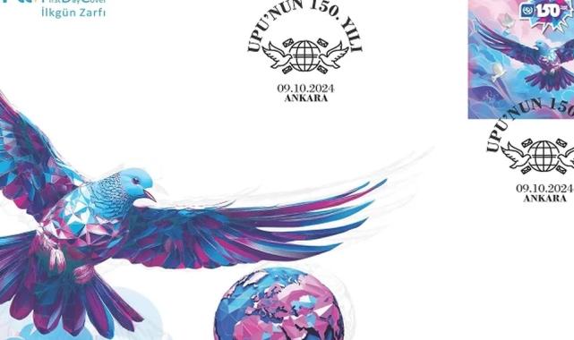 PTT’den 150. yıla özel pul ve zarf