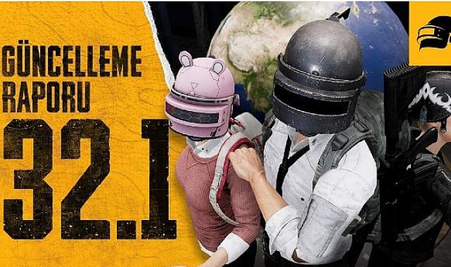 PUBG: Battlegrounds 32.1 Güncellemesi Şimdi Yayında