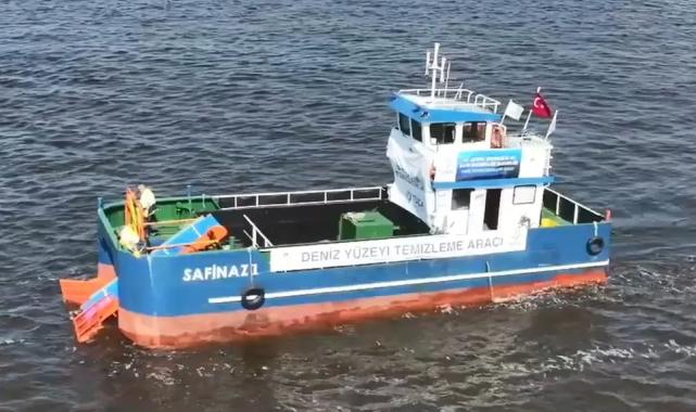 ‘Safinaz-1’ İzmir Körfezi mesaisinde