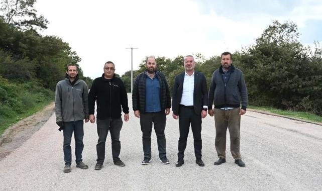 Şahmelek ve Doğla’da yol çalışmaları tamamlandı