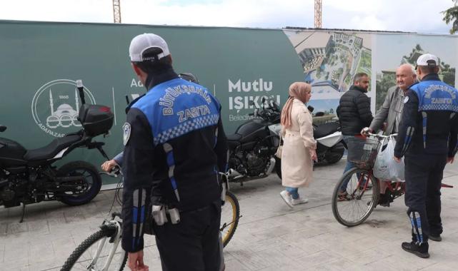 Sakarya Uzunçarşı’da bisikletlilere ‘hassasiyet’ çağrısı