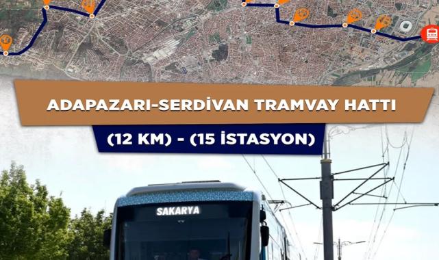 Sakarya’da raylı sistemde bir aşama daha