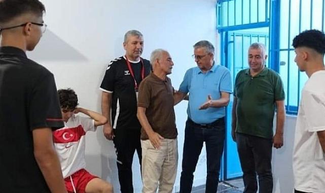 Şarampolspor Başkanı’ndan, Başkan Topaloğlu’na kutlama