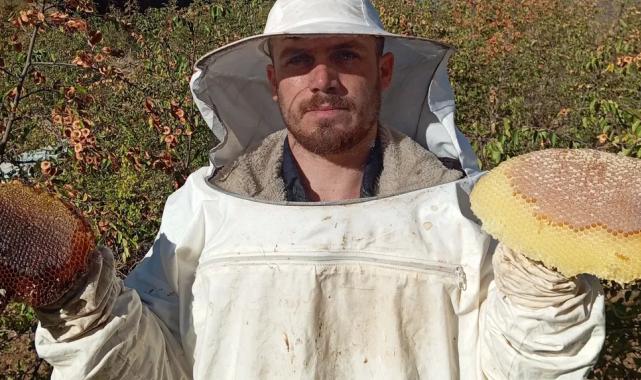 Sason’da sonbahar dönemi karakovan bal hasadı başladı