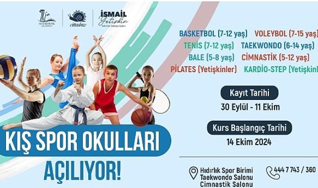 Seferihisar’da Kış Spor Okulları heyecanı başlıyor