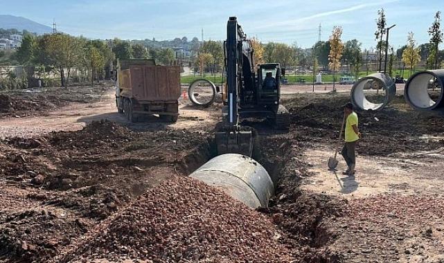 Seymen Millet Bahçesi’nde otopark çalışması başladı