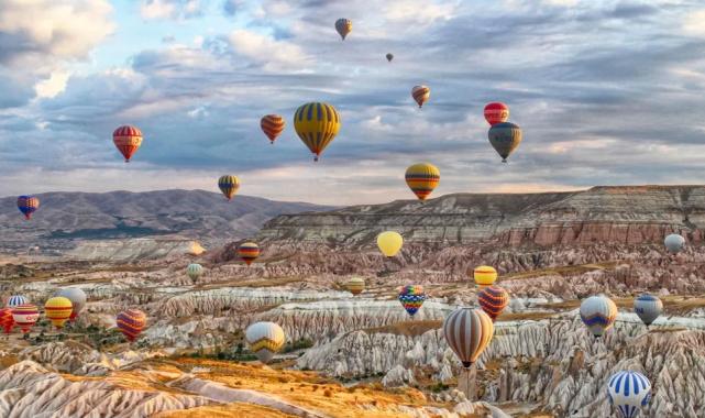 Sıcak hava balonları rekora uçtu!