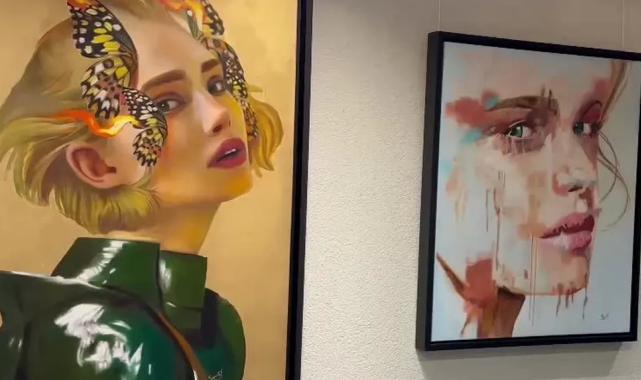 Simay Kışlaoğlu’nun ‘Zamansız Yüzler’ sergisi ilgi görüyor