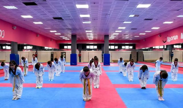 Sporun merkezi Selçuklu’da kış spor okulları başladı