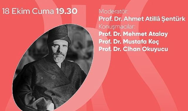 Tâhir’ül-Mevlevî paneli, 18 Ekim Cuma akşamı Zeytinburnu Kültür Sanat’ta gerçekleşecek.