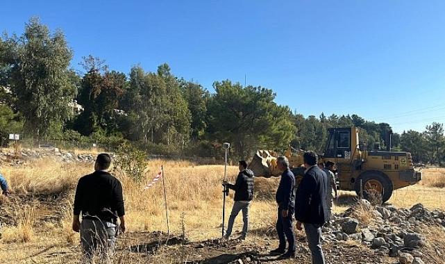 Tekirova kapalı pazar yeri çalışmaları başladı