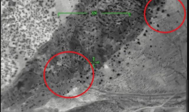 Teröristler inlerinde yerle bir oluyor!