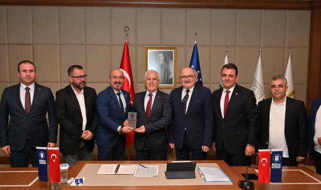 TSYD Bursa’dan Mustafa Bozbey’e ziyaret