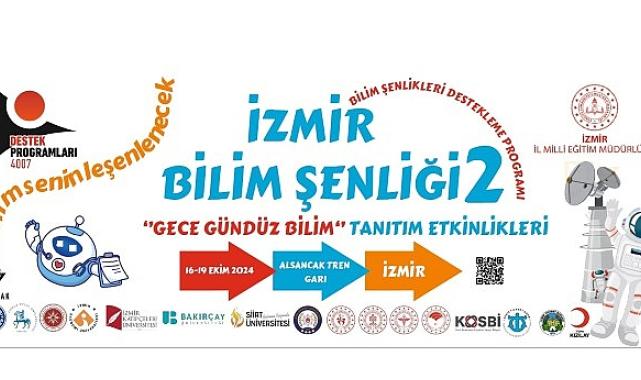 TUBİTAK 4007 İzmir Bilim Şenliği 2: Gece Gündüz Bilim