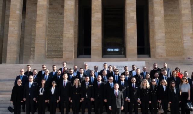 TÜGİAD üyeleri 101. yılda Ata’nın huzurunda