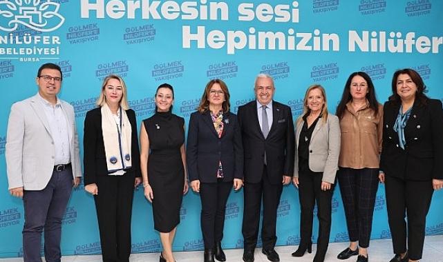 Türk Üniversiteli Kadınlar Derneği’nden Başkan Şadi Özdemir’e ziyaret